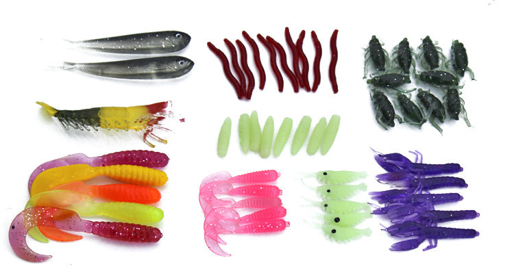 Splash Hawk Fishing Soft Bait & Lure Set