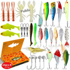 SplashHawk 24 Soft Bait Set