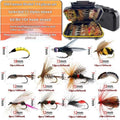 SplashHawk Fly Set Of 114 Fishing Flys Micro Barbed