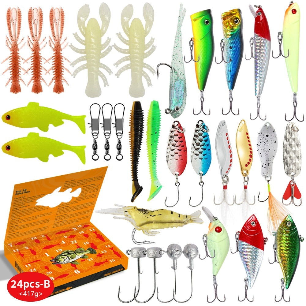 SplashHawk 24 Soft Bait Set