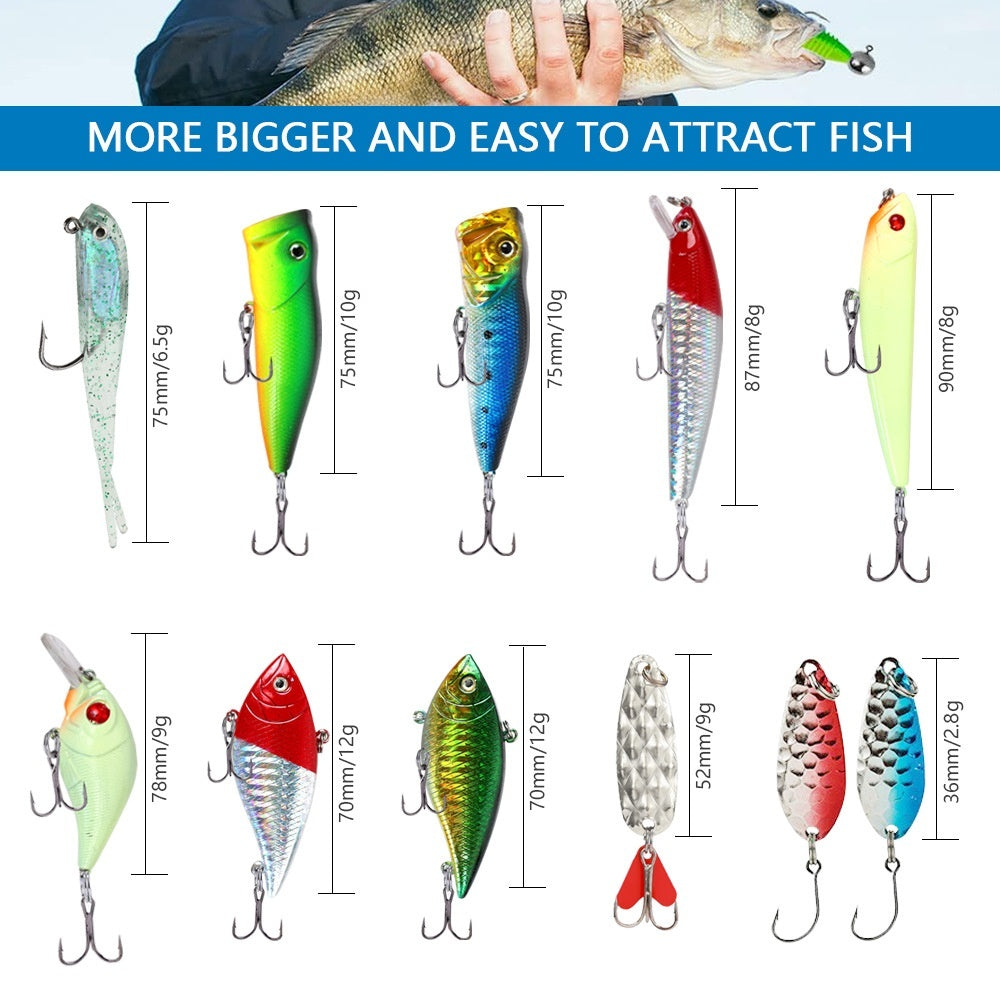 SplashHawk 24 Soft Bait Set